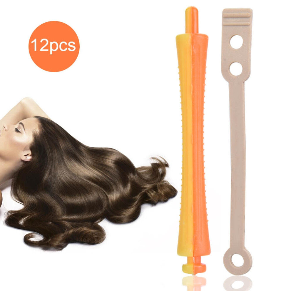 Heat Perm Rods 12Pcs Standard Hair Curlers