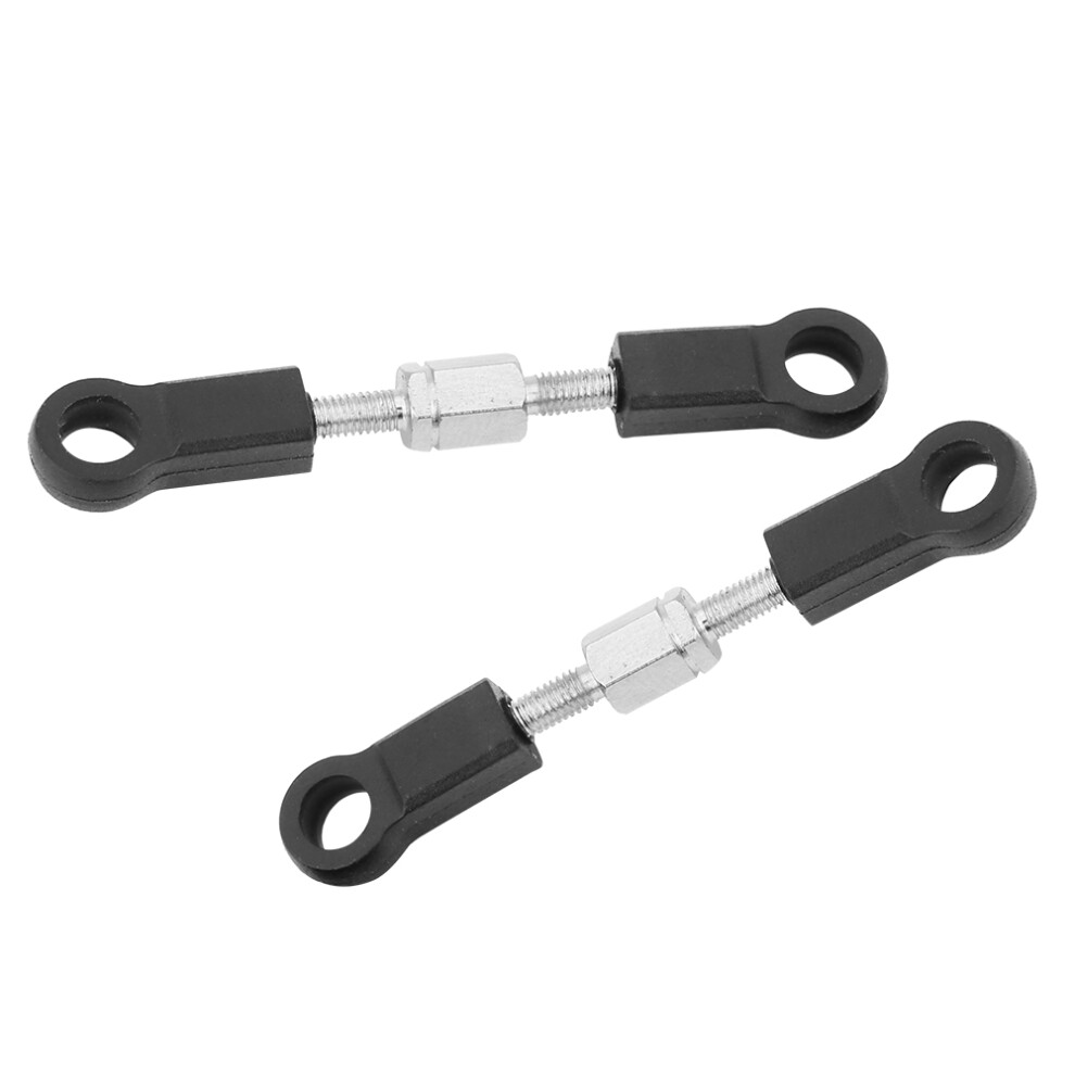 Rc Car Steering Linkage & Shell Column Set For Hsp 94123, Black 4921392652560