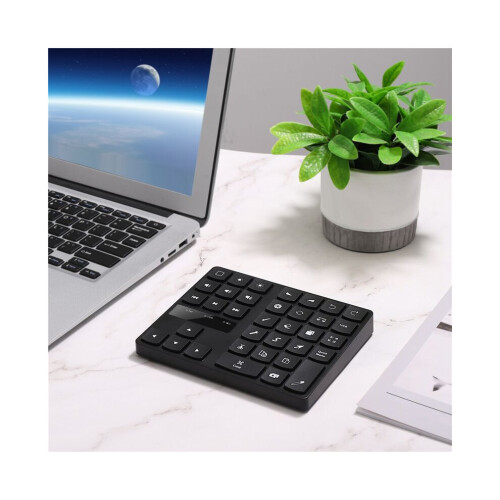 Bluetooth character keyboard, rechargeable wireless keyboard with 35 keys 1