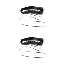 2Rolls Grey Pe Rattan Strips for Multi-Use Basket Weaving and Repair