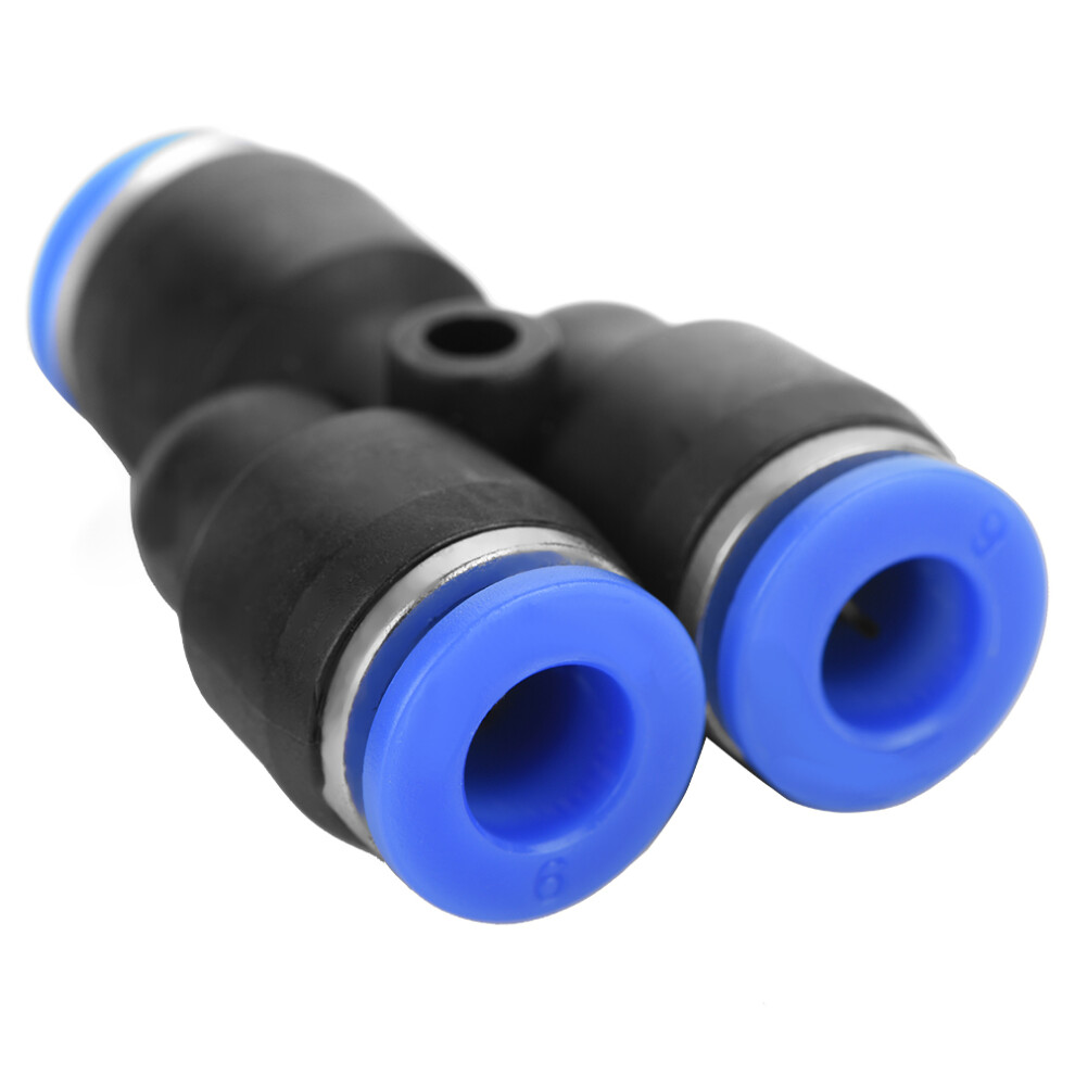 40Pcs 6Mm Pneumatic Air Hose Quick Connector Set Durable Plastic Fittings 4981392653424