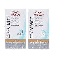 (2-Pack) Wella Color Charm Toner T11 Lightest Beige Blonde