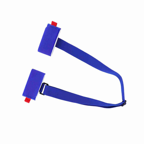 Blue Nylon Ski Snowboard Shoulder Carrier Strap, Adjustable & Durable