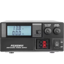 Voor QJE 6e Generatie PS30SWVI Radiocommunicatie Basisstation 13,8V 30A Kortegolf Voertuigstation EU-Stekker