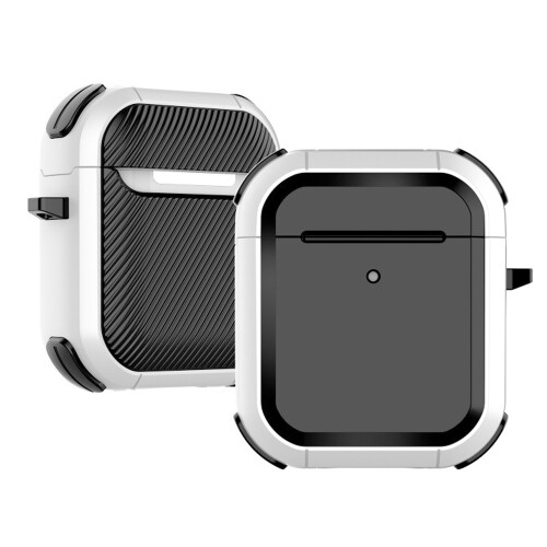 Προηγμένη θήκη Airpods, με ενσωματωμένο σχεδιασμό στυλό καθαρισμού, αντικραδασμική