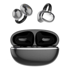 Wireless Open Ear Earclip ENC Earphones  5.3 HD Call Touch Control Sports Headphones Noise Cancellation