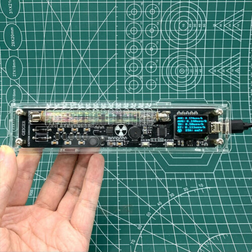 Nuclear radiation detector for iodine-131, X-rays/gamma rays 1