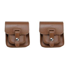 Sacoche de pour Console pour Anbernic RG34XXSP, Étui de Protection Anti-Rayures en Cuir PU, Pochette à Rabat pour L'Extérieur