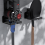 Garage organizer, trimmer rack, tools 2