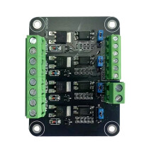 4-Channel MOS Module MCU PLC FET Optocoupler Isolation PWM Industrial Control Board Four-Channel MOS Driver Board 3.3V