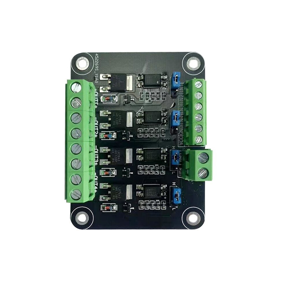 4-Channel Mos Module Mcu Plc Fet Optocoupler Isolation Pwm Industrial Control Board Four-Channel Mos Driver Board 3.3V Light 4714147899927