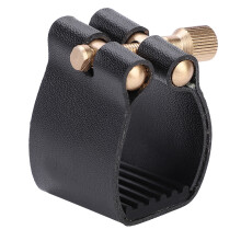 Ligature PU Tenor Sax 3,5x3,5cm - Accessoire Bakélite