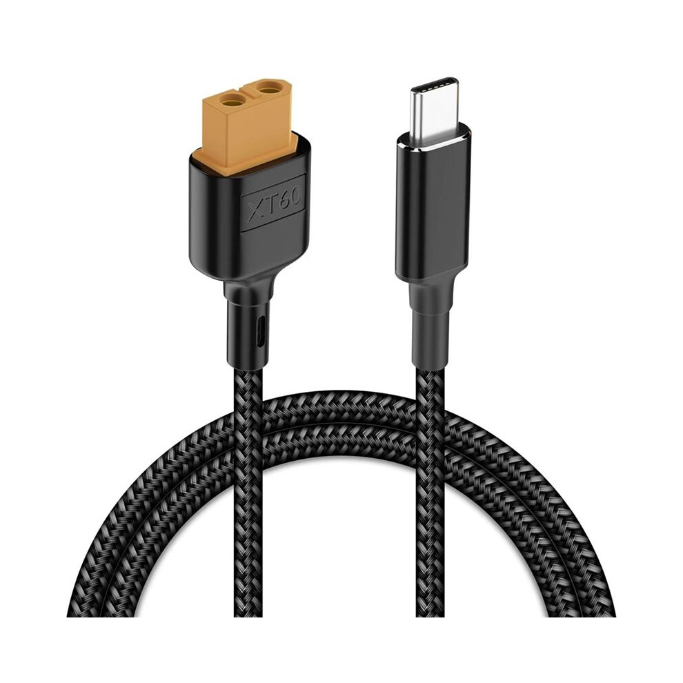 Usb C To Xt60 Adapter Xt60 To Type C Charging Cable Pd 100W 20V/5A For Toolkitrc Sc100 M7 M6 M6d M8s Charger A 6033108159367