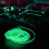 Car Interior LED Light Strip 4m Green Auto Decorative Lighting 1