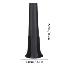 Detachable Folding Soprano Saxophone Stand Black 22x7.8cm