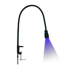 Lâmpada de Mesa de 10W para Cílios Postiços, Lâmpada de Cura UV para Cola de Extensão de Cílios, Lâmpada de Fototerapia LED com Plugue Europeu