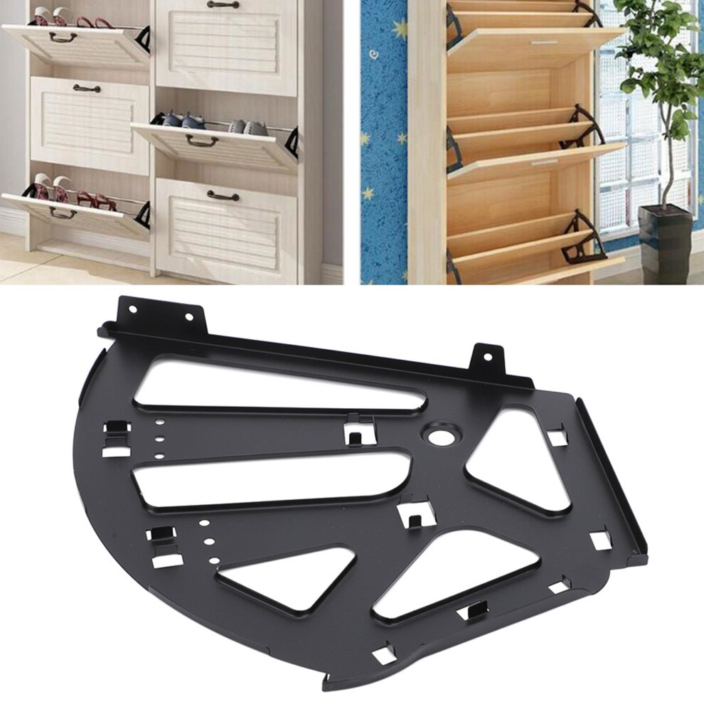 Reliable Shoe Cabinet Hinges 3 Layers Flip Frame Hardware Easy Mounting 9321392668373