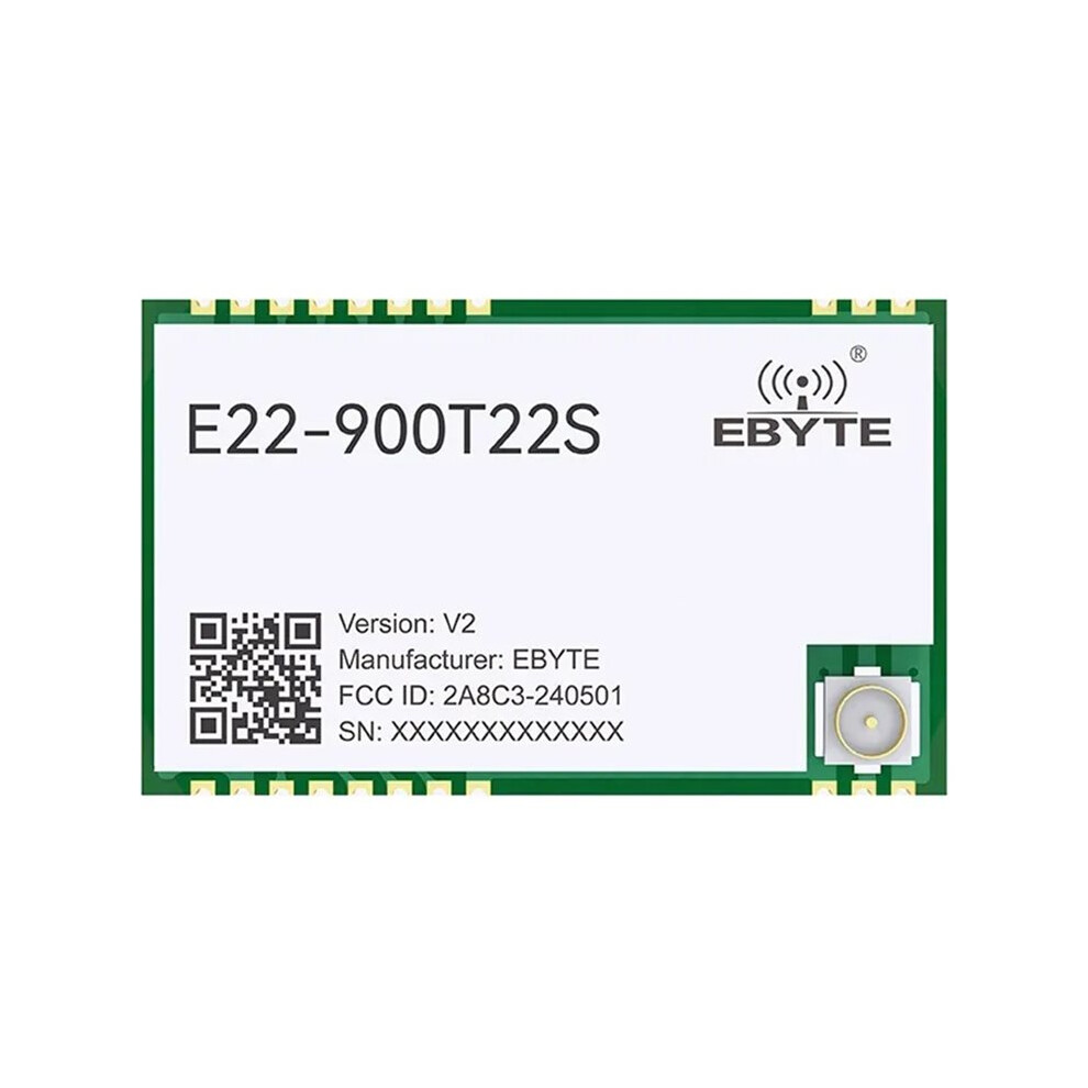Ebyte E22-900T22s 915Mhz Lora Wireless Rf Module 22Dbm Uart Smd Transmitter And Receiver Rssi Net Working Transceiver 6031744836383