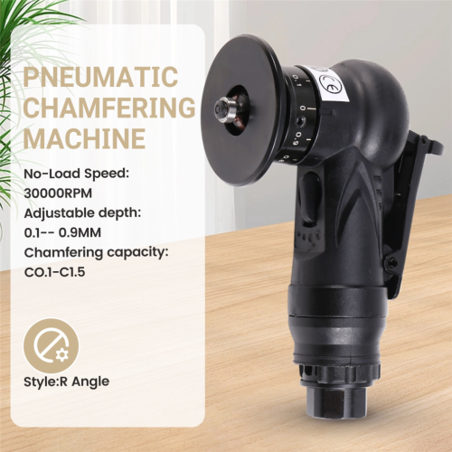 Machine à chanfreiner pneumatique, ébavurage, lame d'angle, prise UE 2