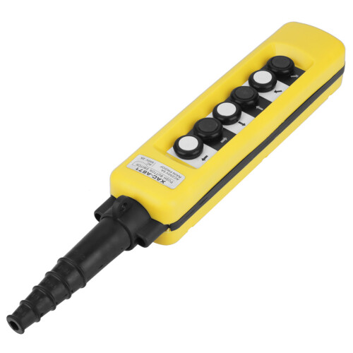 Crane Chain Hoist Push Button Switch Controller 6 Buttons 47x7.6cm