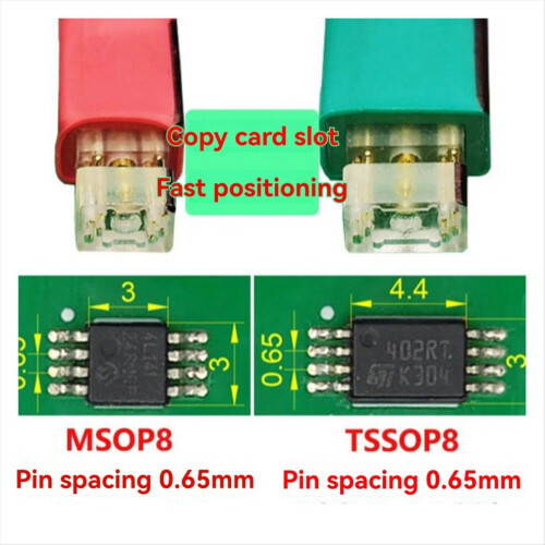MSOP8 Brinnande Kabelprob PCB Chip Brinnande Testenhet Prob 2