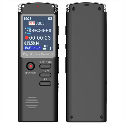 H60 Mehrsprachiger digitaler Diktiergerät 8 GB 2