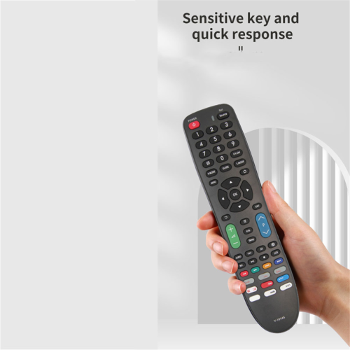 V-1014S Universal remote control, easy setup for TV, DVD, black 2