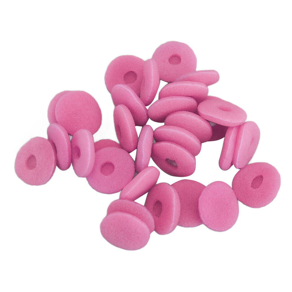 30Pcs Foam Earbud Sponge Covers 15Mm Soft Cushions For Headphones Red 5041392676058