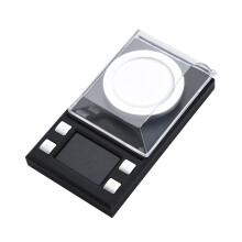 High Precision Portable LCD Digital Jewelry Scale 0.001g 100g Black