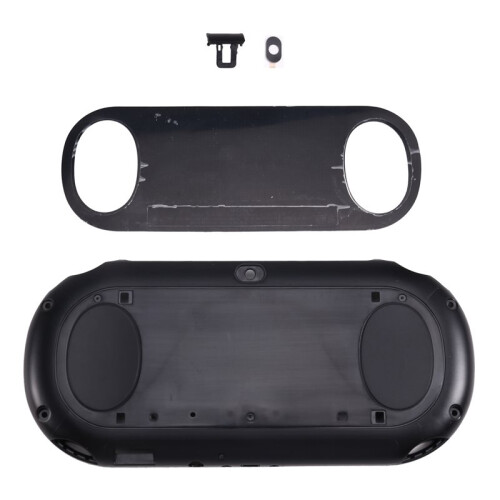 For PSV 2000 Replacement Back Cover Durable Rear Faceplate Case with Sticker Perfect Fit for Enhanced Gaming Experience