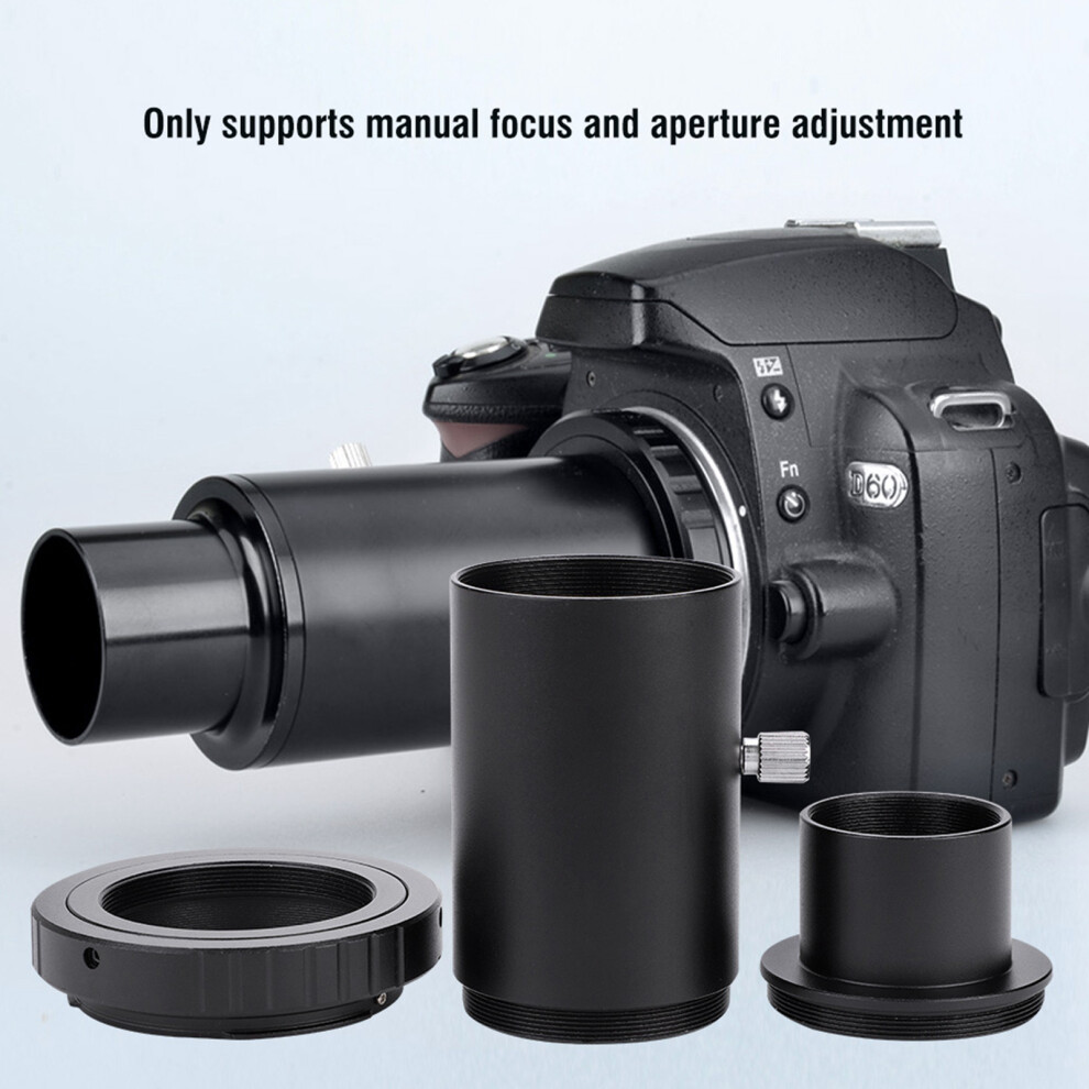 1.25 Inch M42 Thread T Mount Extension Tube For Canon Telescope, Aluminum Alloy 4291392666264