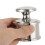 Leather Press Tool Heavy Duty Silver Stainless Steel for Leatherwork 1