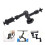 Compact 5L Plastic Toolbox with Handle for DIY & Maintenance Tools Black 9