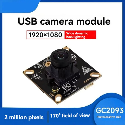 2MP camera module GC2093 USB2.0 Free driver Monitor module Microphone 1
