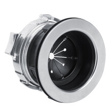 Waste Disposer Flange Drain Lock Nut 13x6.5cm Stainless Steel Compatible with Waste King