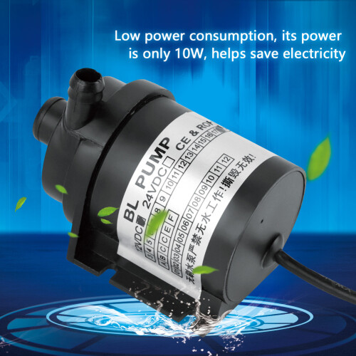 12V 18W Black Heat-Resistant Circulation Pump