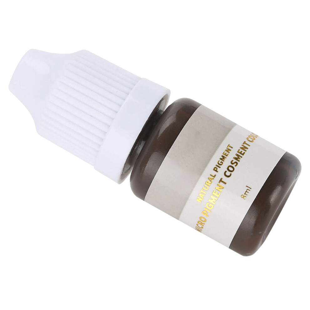 Black Microblading Pigment Ink 18G Semi-Permanent Eyebrow & Eyeliner Color & Coffee