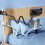 High-quality mobile phone holder – bedside tablet holder – white 4