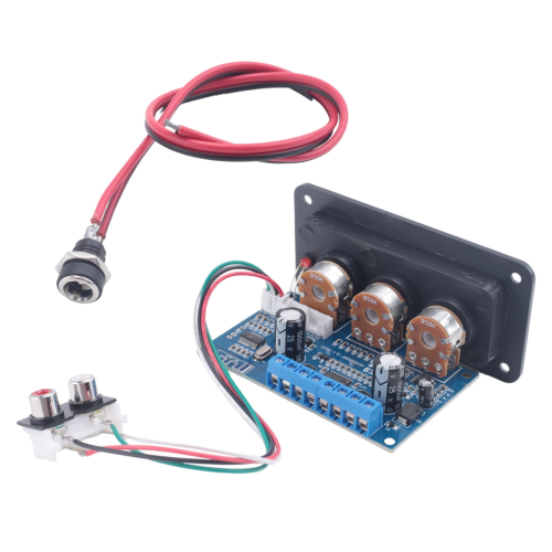 2.1-channel Bluetooth 5.0 audio amplifier board kit with DC jack 1