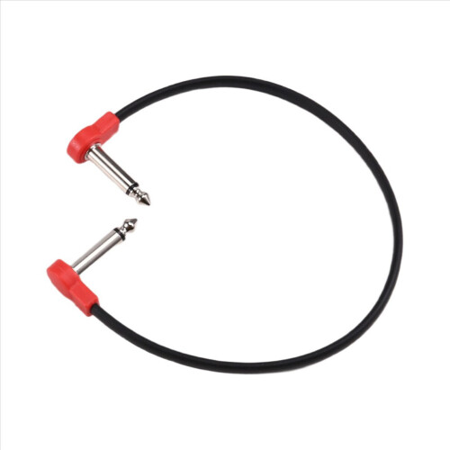 30 cm guitar cable, 6.35 mm effect pedal cable, patch cable for pedals 1