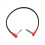 30 cm guitar cable, 6.35 mm effect pedal cable, patch cable for pedals 3