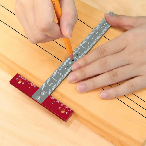 Square ruler for woodworking, drawing, crafting, drawing tool 1