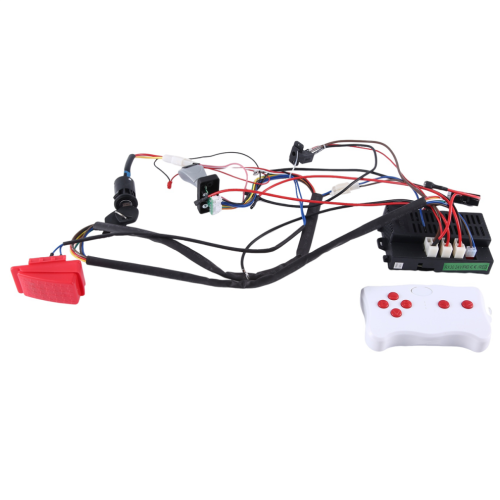 DIY children's electric car wiring harness with cable, switch 2