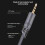 Cable auxiliar de 3,5 mm, macho a macho, conector de cable de audio de 3,5 mm para B 4