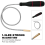Set van 3 magnetische pick-up tools, buigbare flexibele magnetische pick-up tool 3