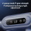 Back massager for deep tissue pain relief with LED screen A 3
