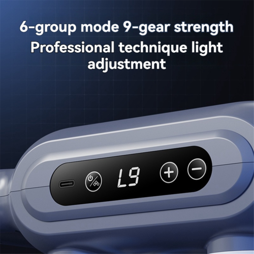 Back massager for deep tissue pain relief with LED screen A 2