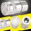 1 Set Hydraulic Quick Couplings 1/2 Inch SAE Flat Surface 3