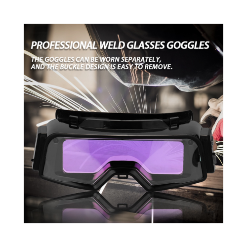 Automatic darkening welding goggles mask welding cap 2
