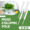 8 pieces Moss Pole Coconut Moss Pole Stick Stackable Plant Stakes 4